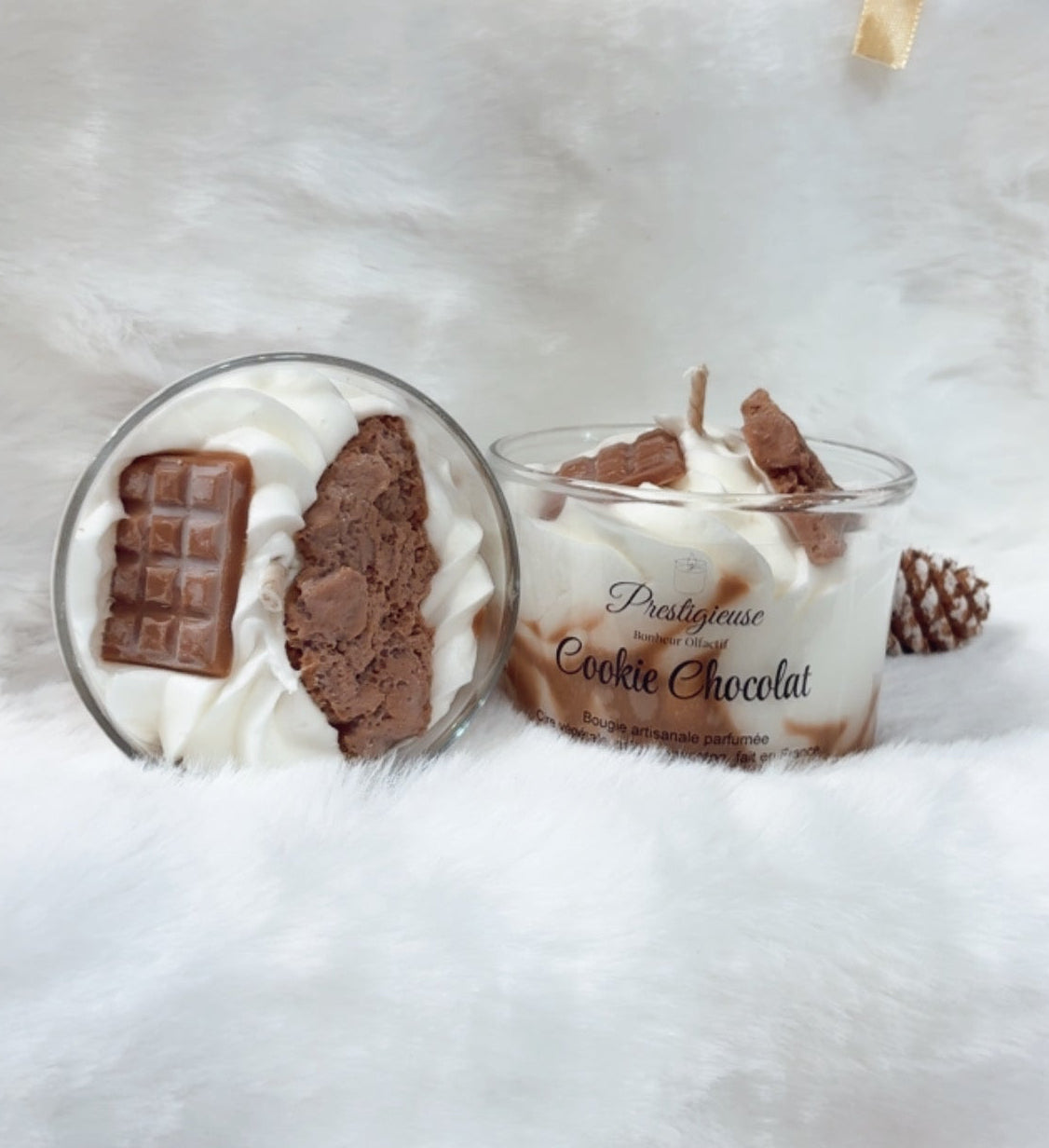 Bougie Gourmande Cookies chocolat