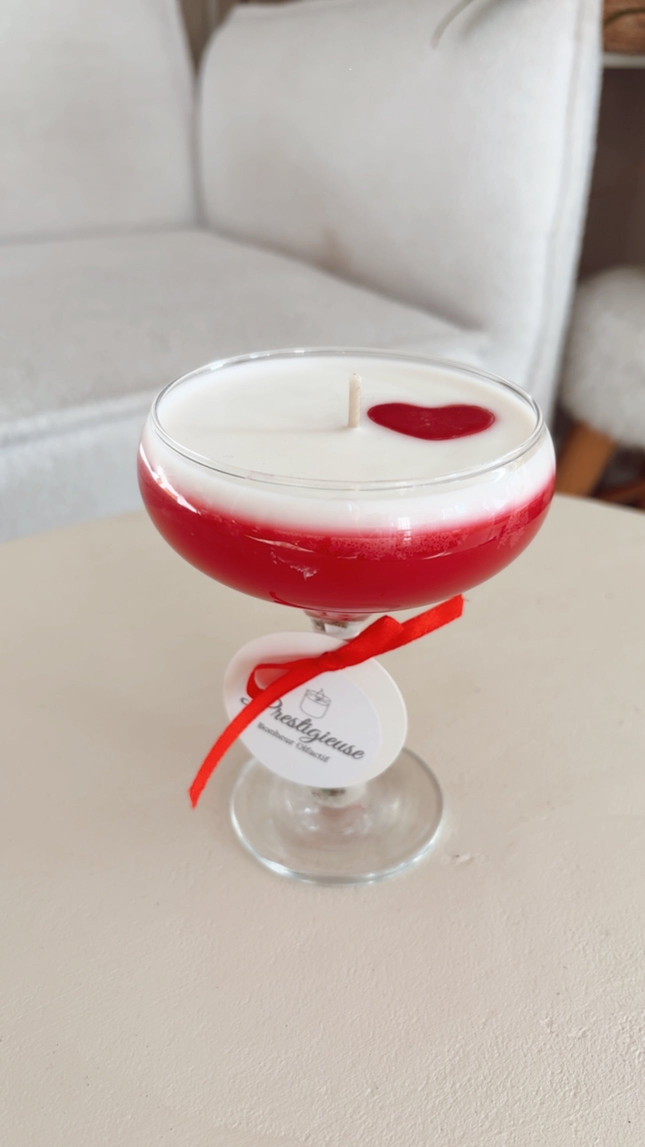 Bougie Pomme d'amour