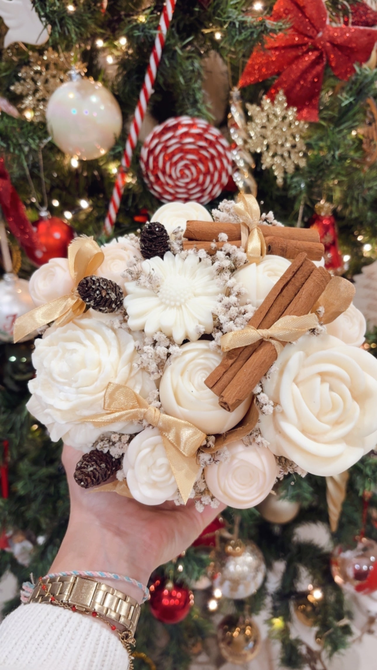 Bouquet de Fondant parfumé Cannelle Orange